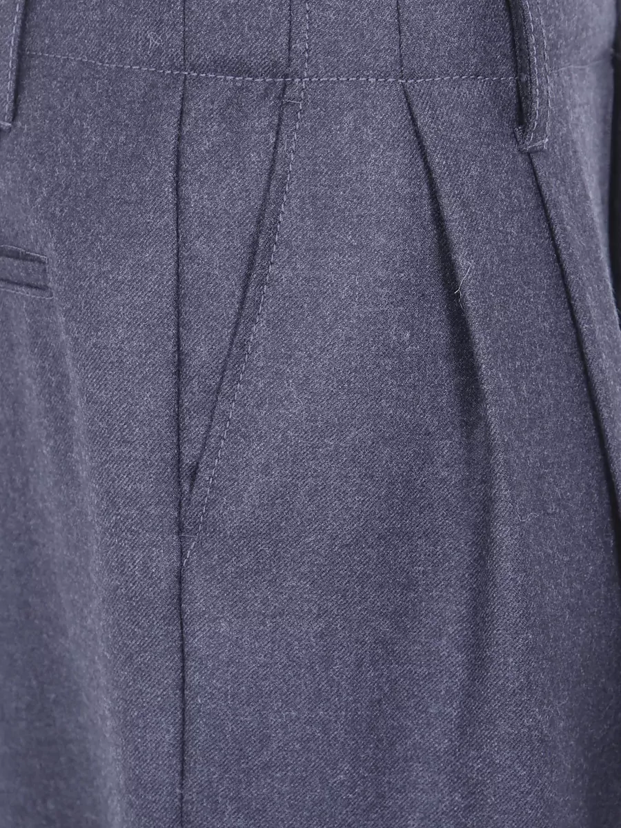 Alberta Ferretti Virgin Wool Suit Trousers