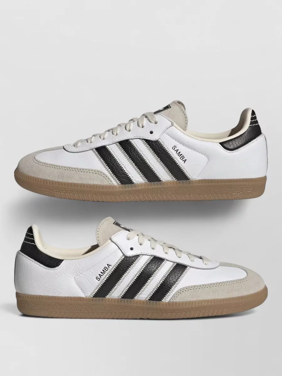 Adidas leather low-top sneakers