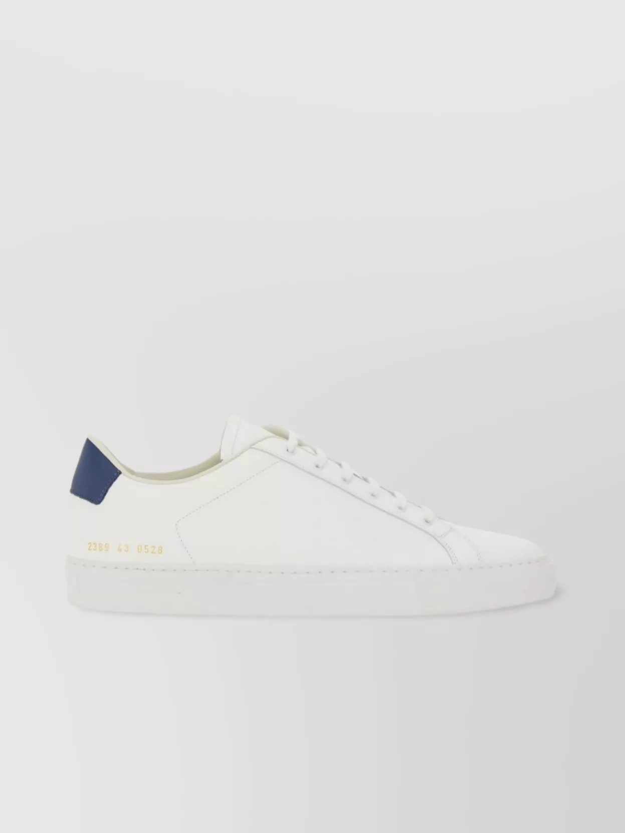 Common Projects Retro Sneaker With Round Toe And Rubber Sole