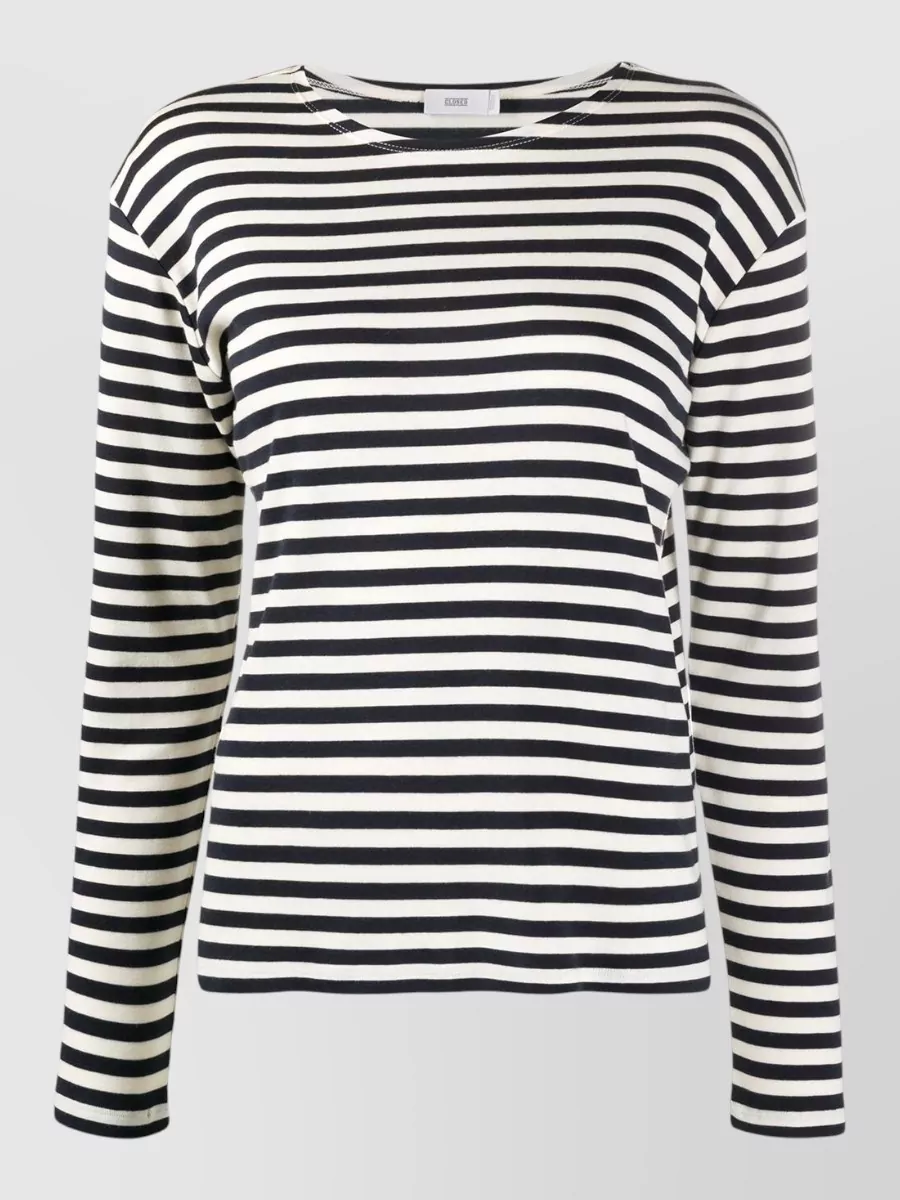 Closed Striped Long-Sleeve T-Shirt