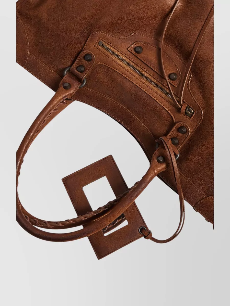 Balenciaga Leather Tote Bag