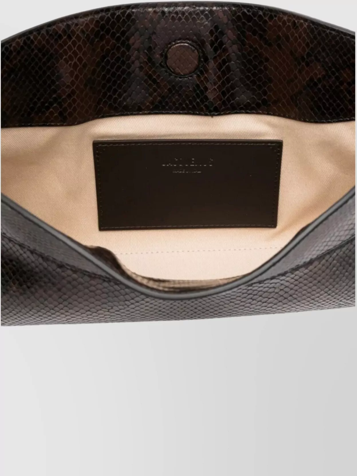 Jacquemus The Calisso Snake Print Shoulder Bag