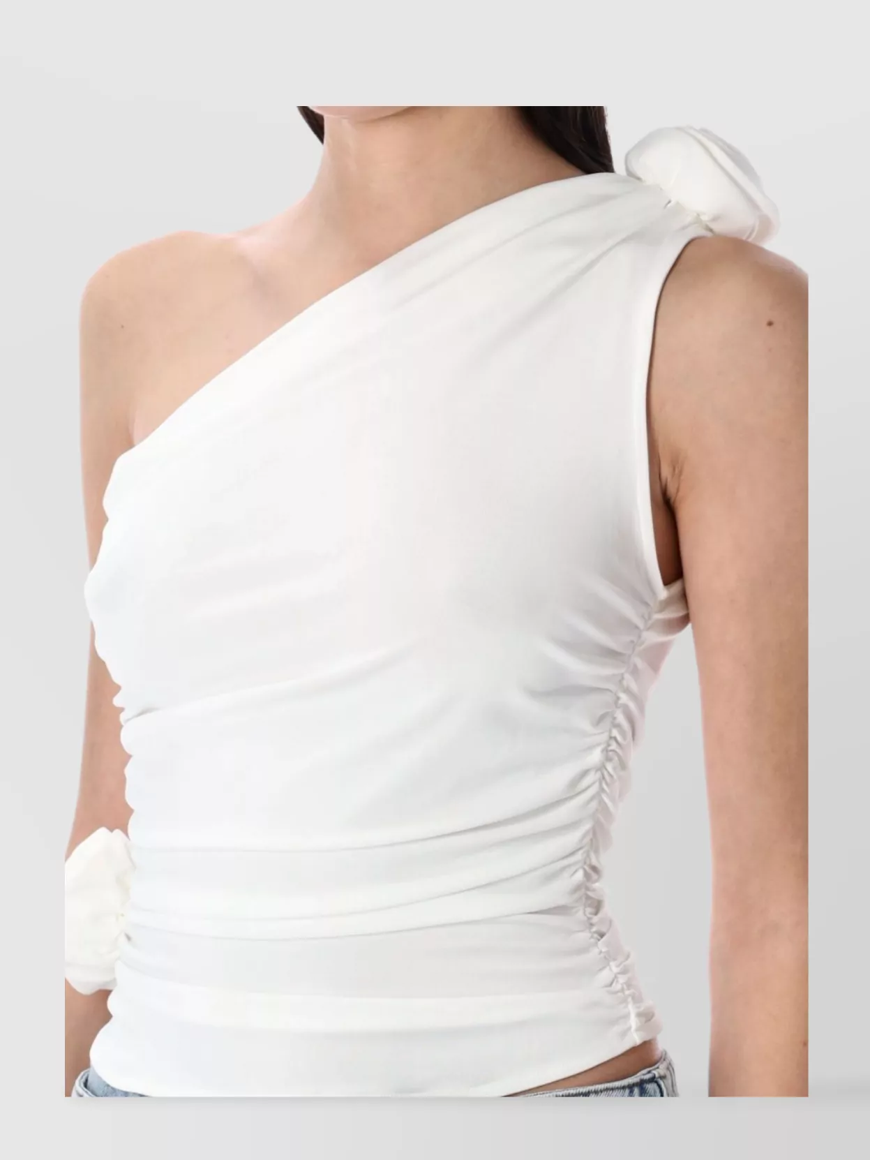 Magda Butrym One-shoulder Jersey Top