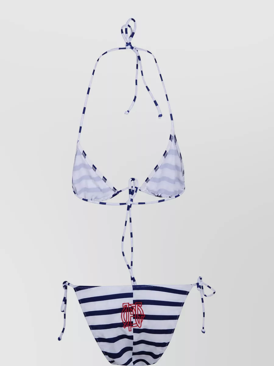 Jean Paul Gaultier printed asymmetric bodysuit
