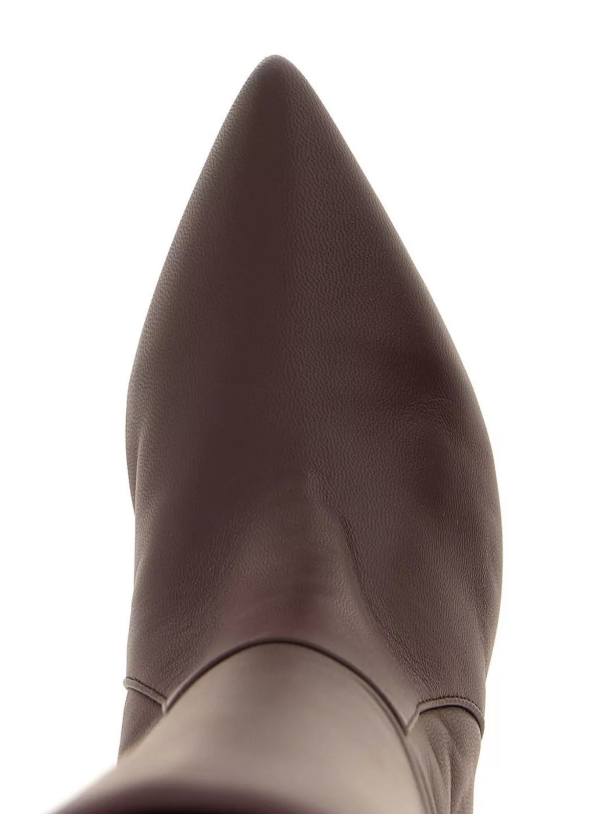 Paris Texas 'knee Length Stiletto Heel Pointed Toe Boots' In Red