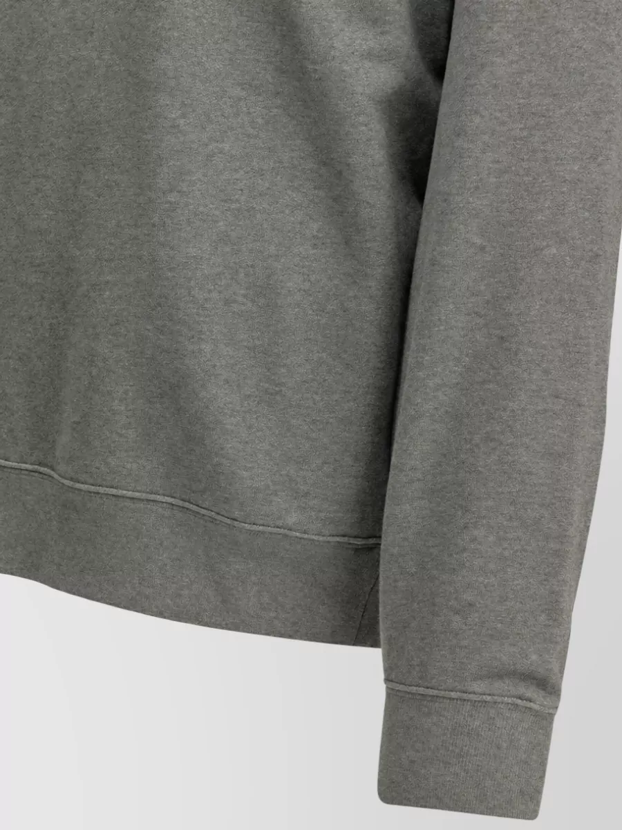 Maison Kitsuné Organic Cotton Crew Neck Sweatshirt