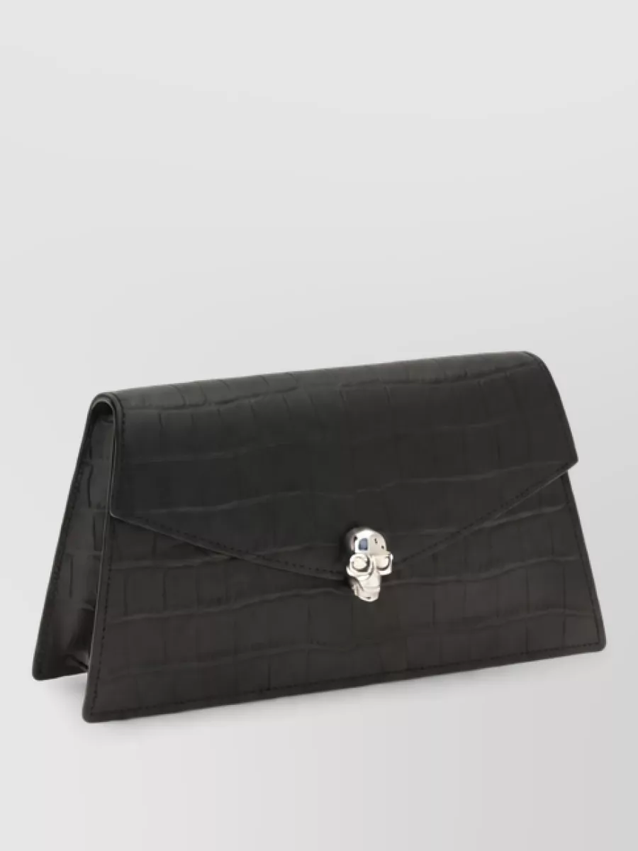 Alexander McQueen na calf leather clutch bag