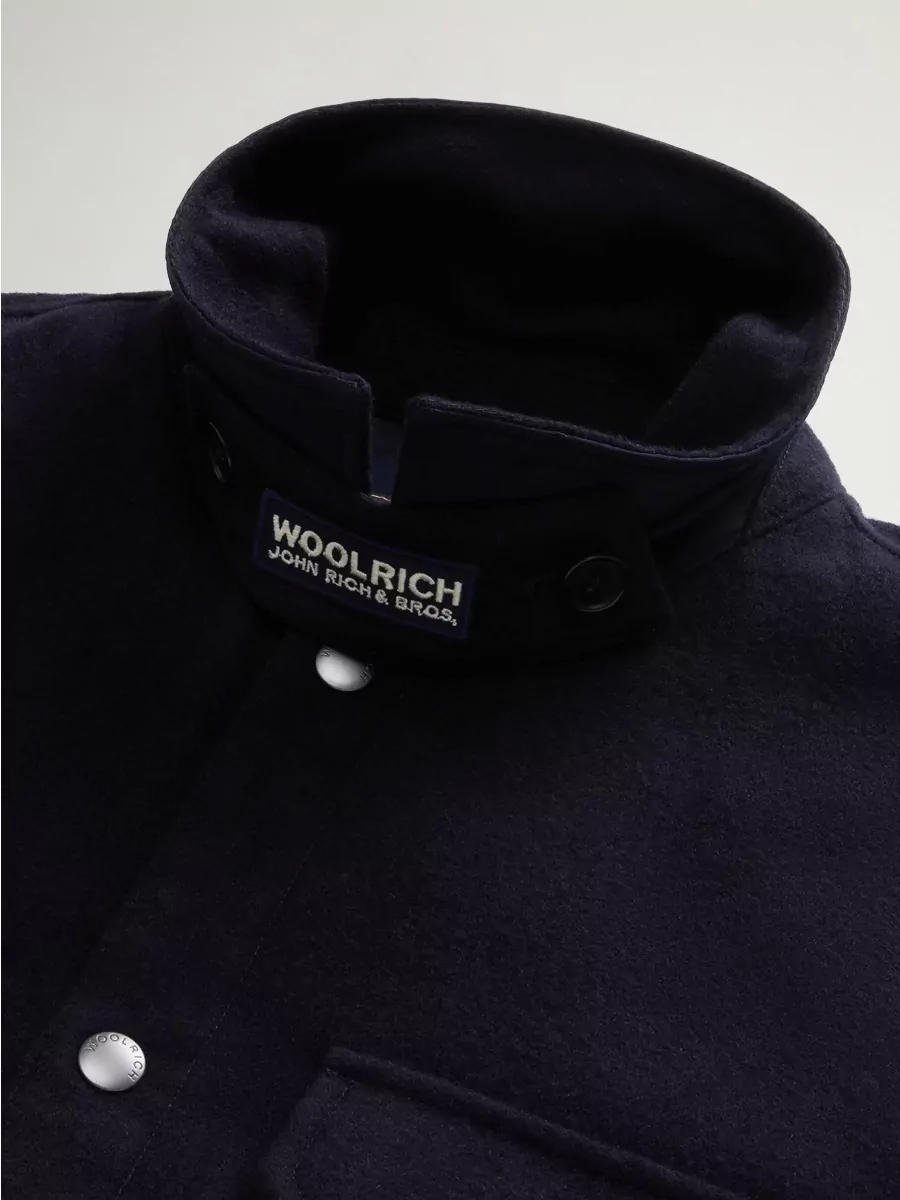Woolrich Wool Padded Overshirt
