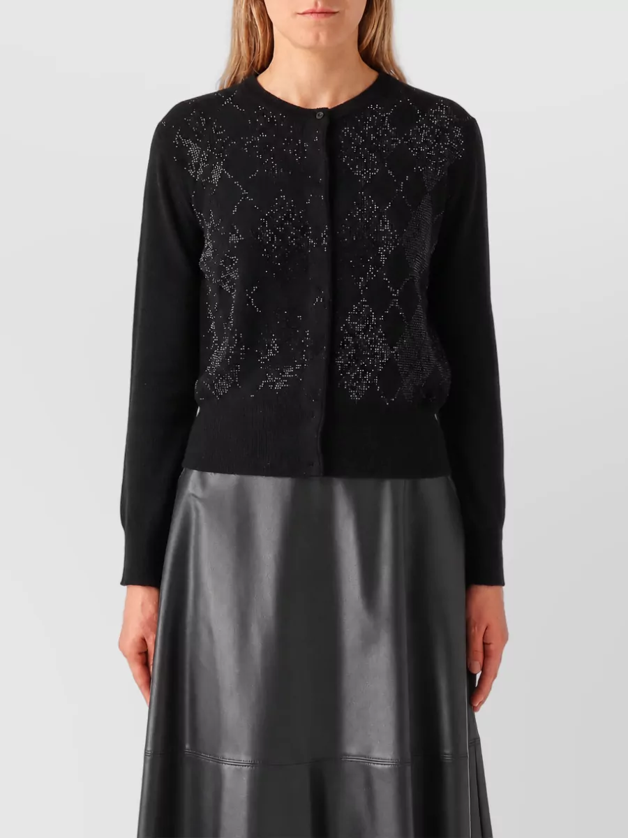 S Max Mara Cashmere Wool Cardigan