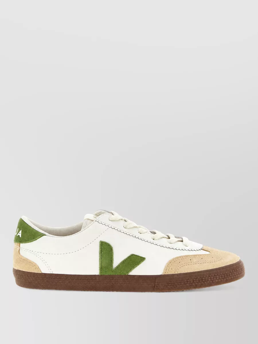 Veja Leather Low-Top Sneakers