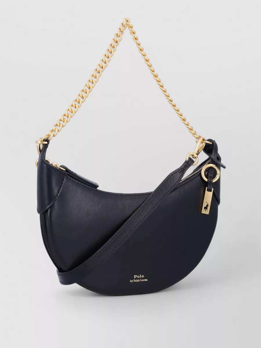 Polo Ralph Lauren Leather Mini Chain Shoulder Bag
