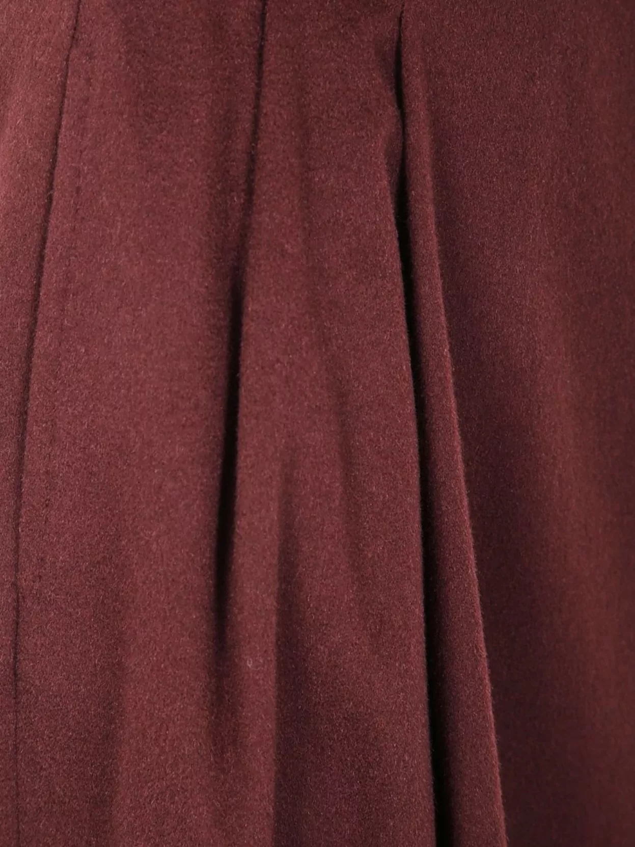 Max Mara High Waist Pleated Long Skirt
