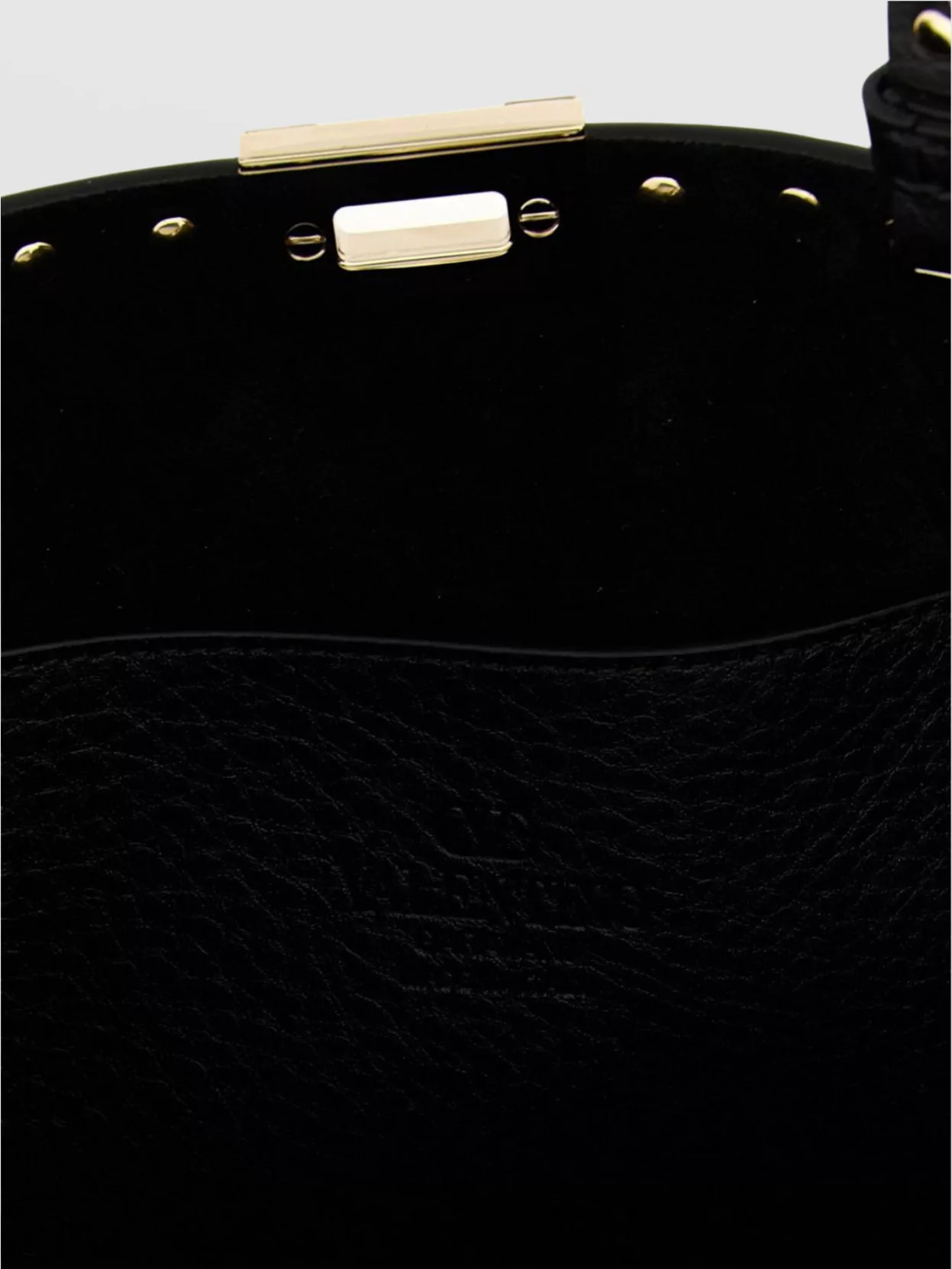 Valentino Garavani Rockstud Small Shopping Bag With Detachable Strap
