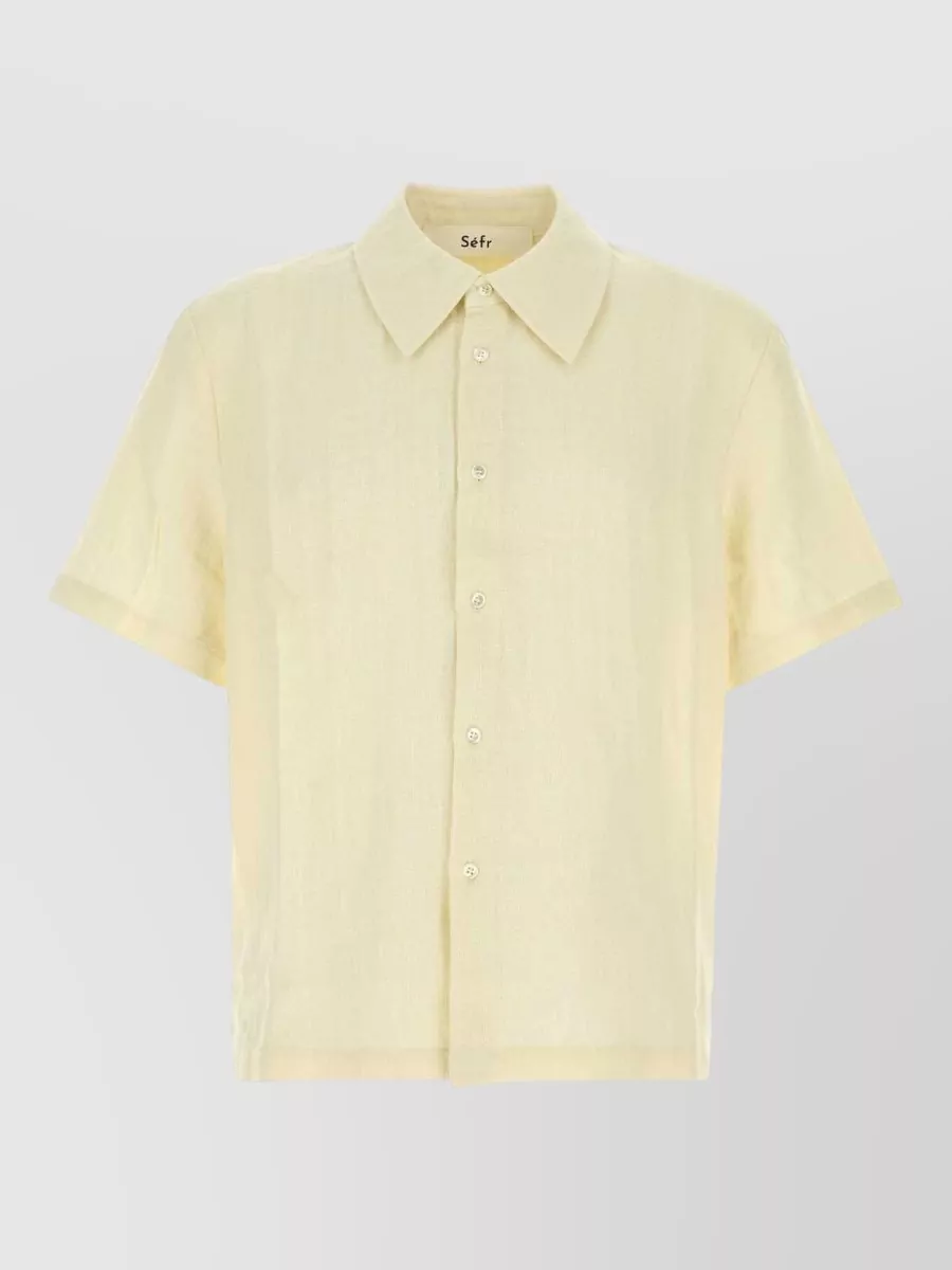 Séfr Linen blend shirt