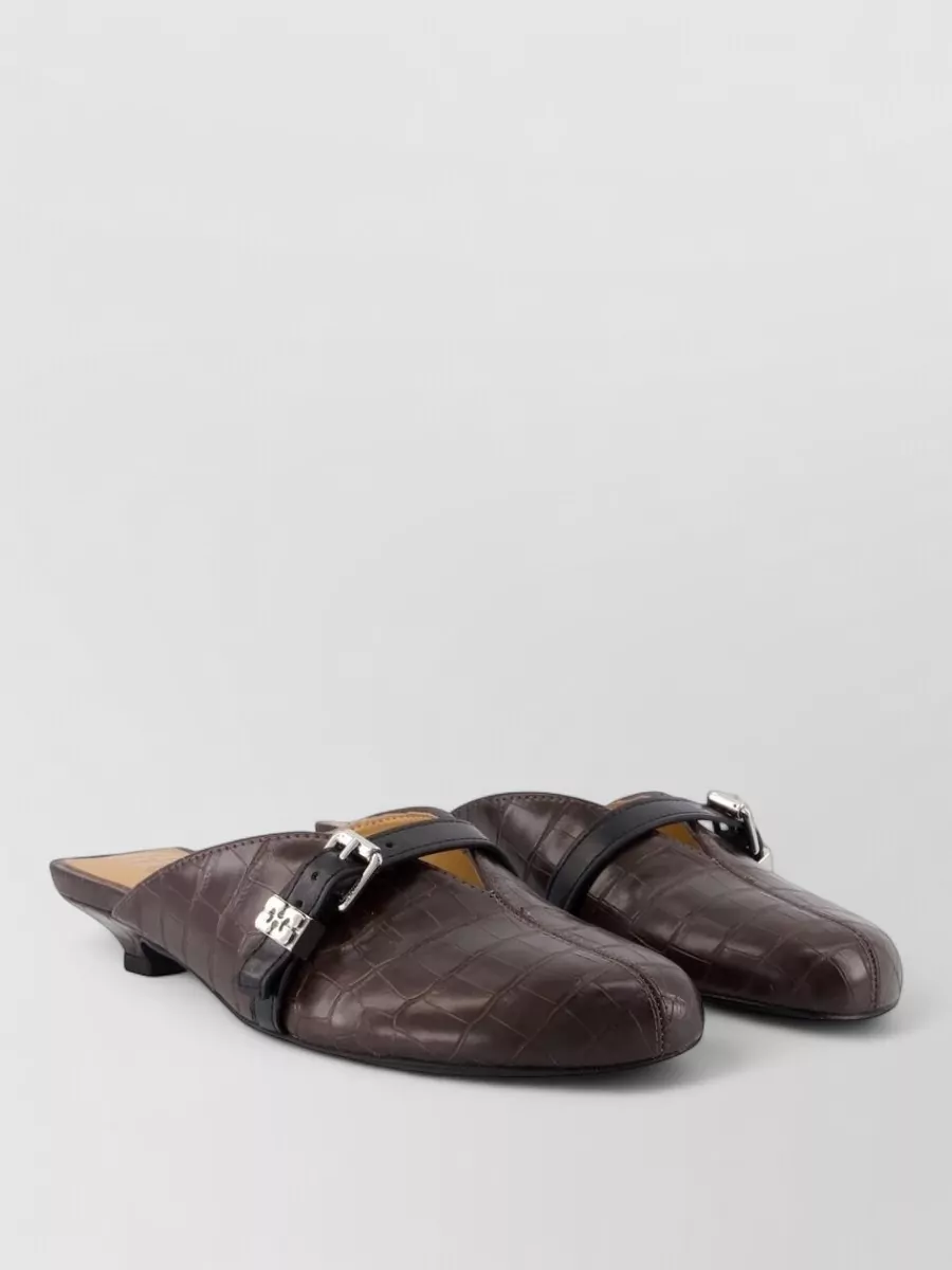 Ganni synthetic leather sandals
