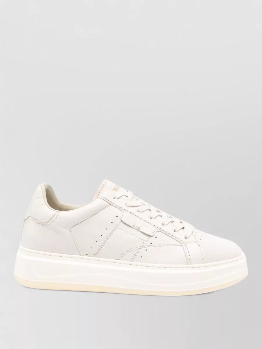 Woolrich Leather Panelled Low-Top Sneakers