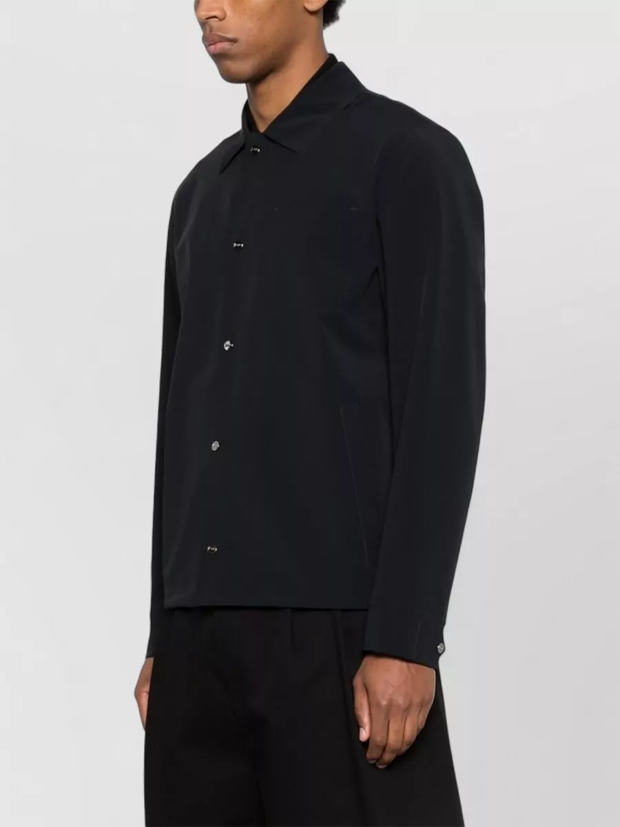 Herno Nylon Long-Sleeve Shirt Jacket
