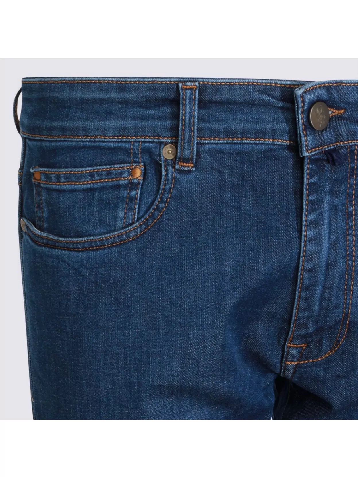 Incotex Straight Leg Five-Pocket Trousers With Belt Loops