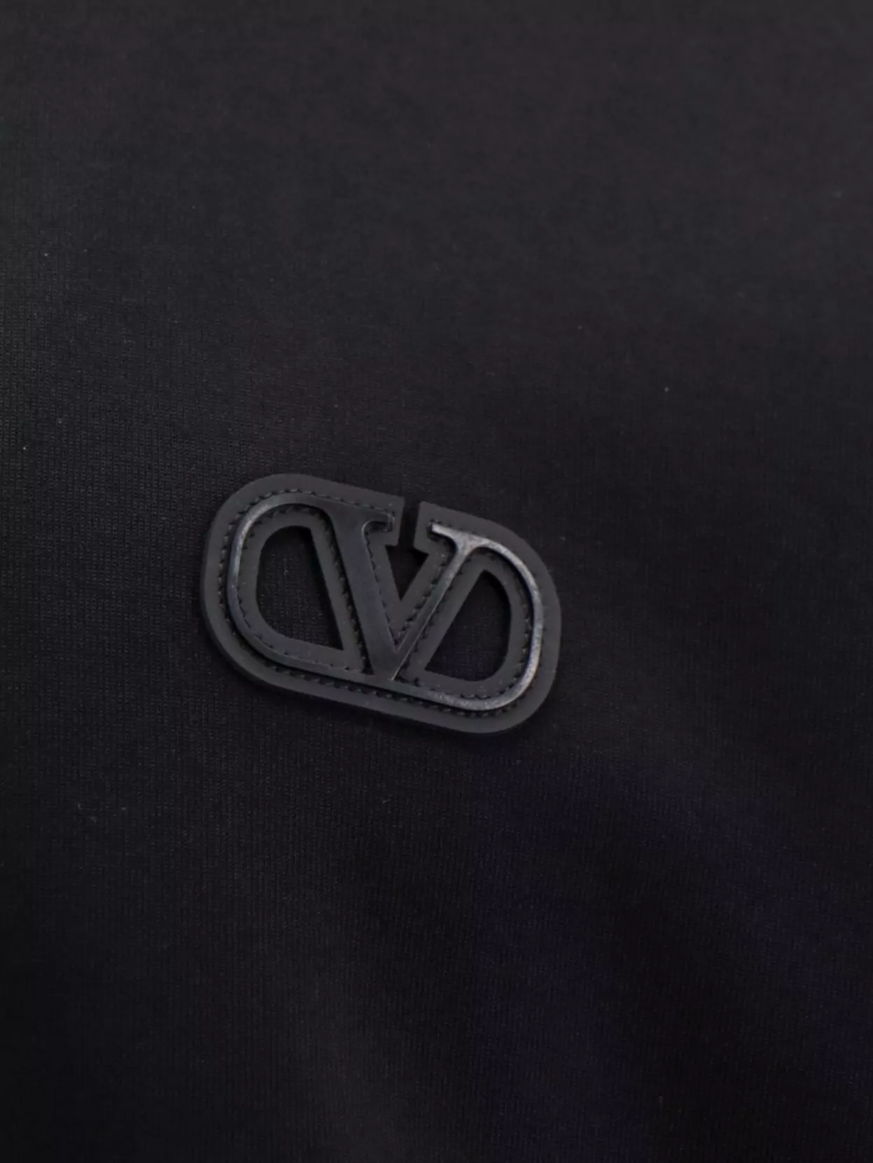 Valentino Cotton Sweatshirt With Vlogo Signature Patch