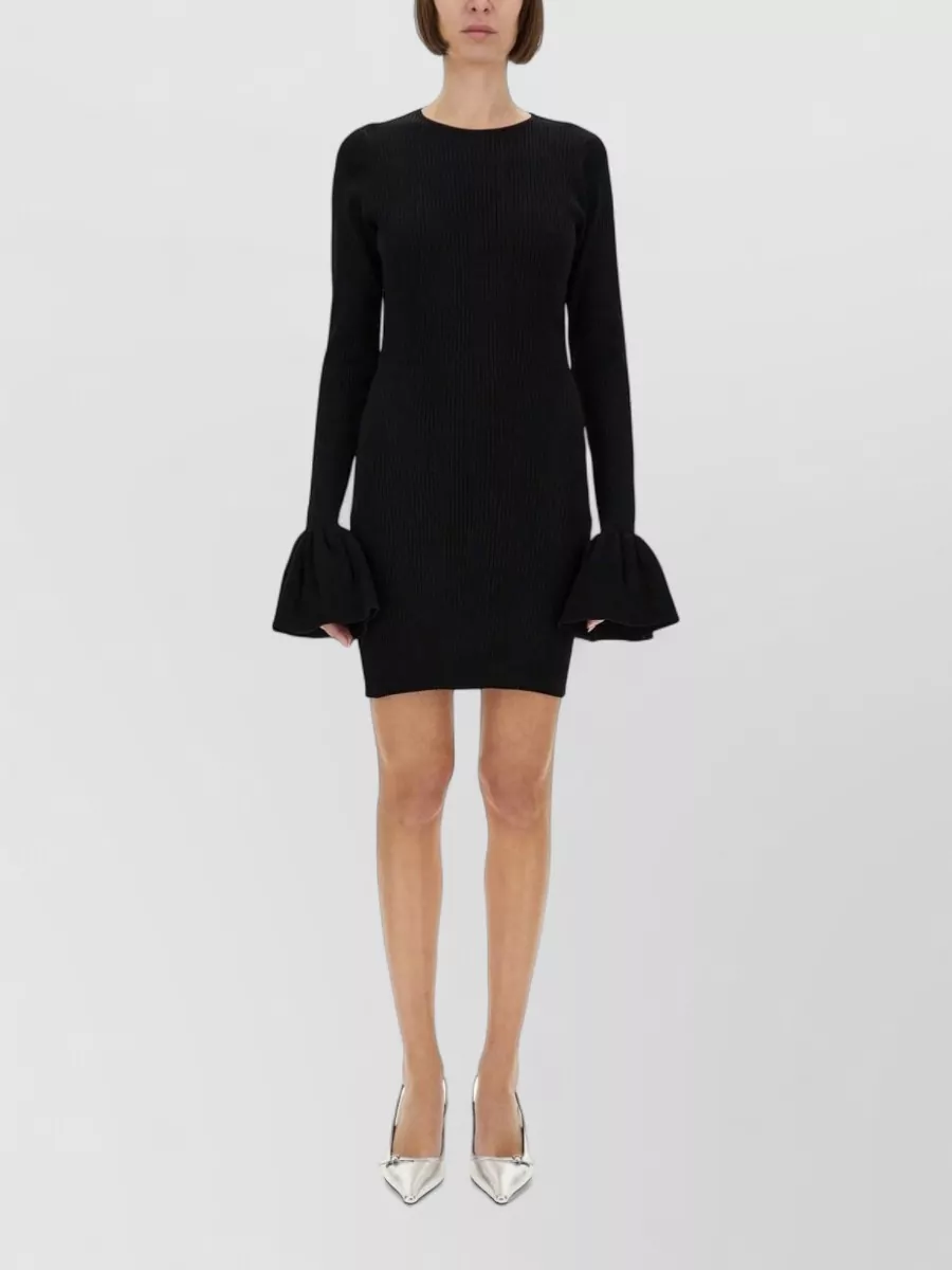 Rotate Birger Christensen slim-fit knitted mini dress