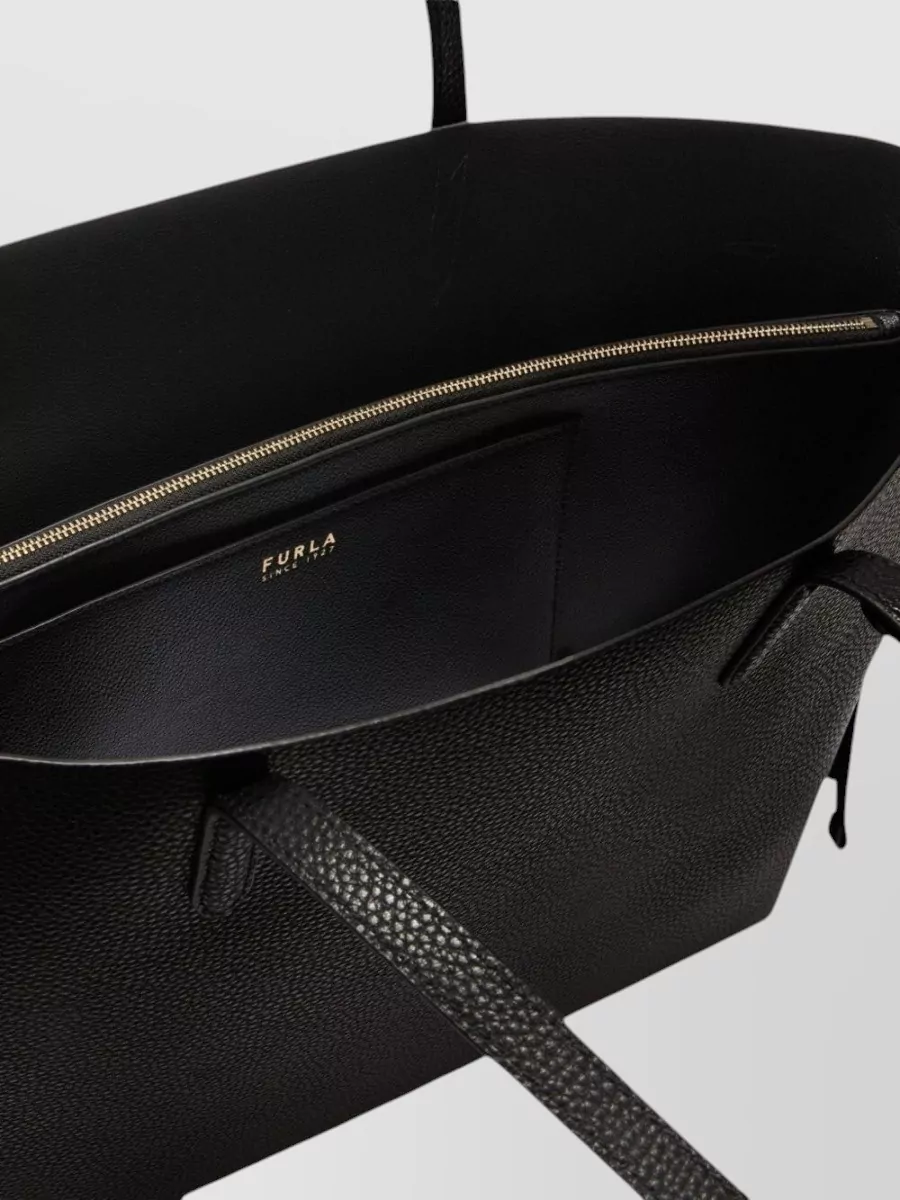 Furla Genesi Leather Tote Bag