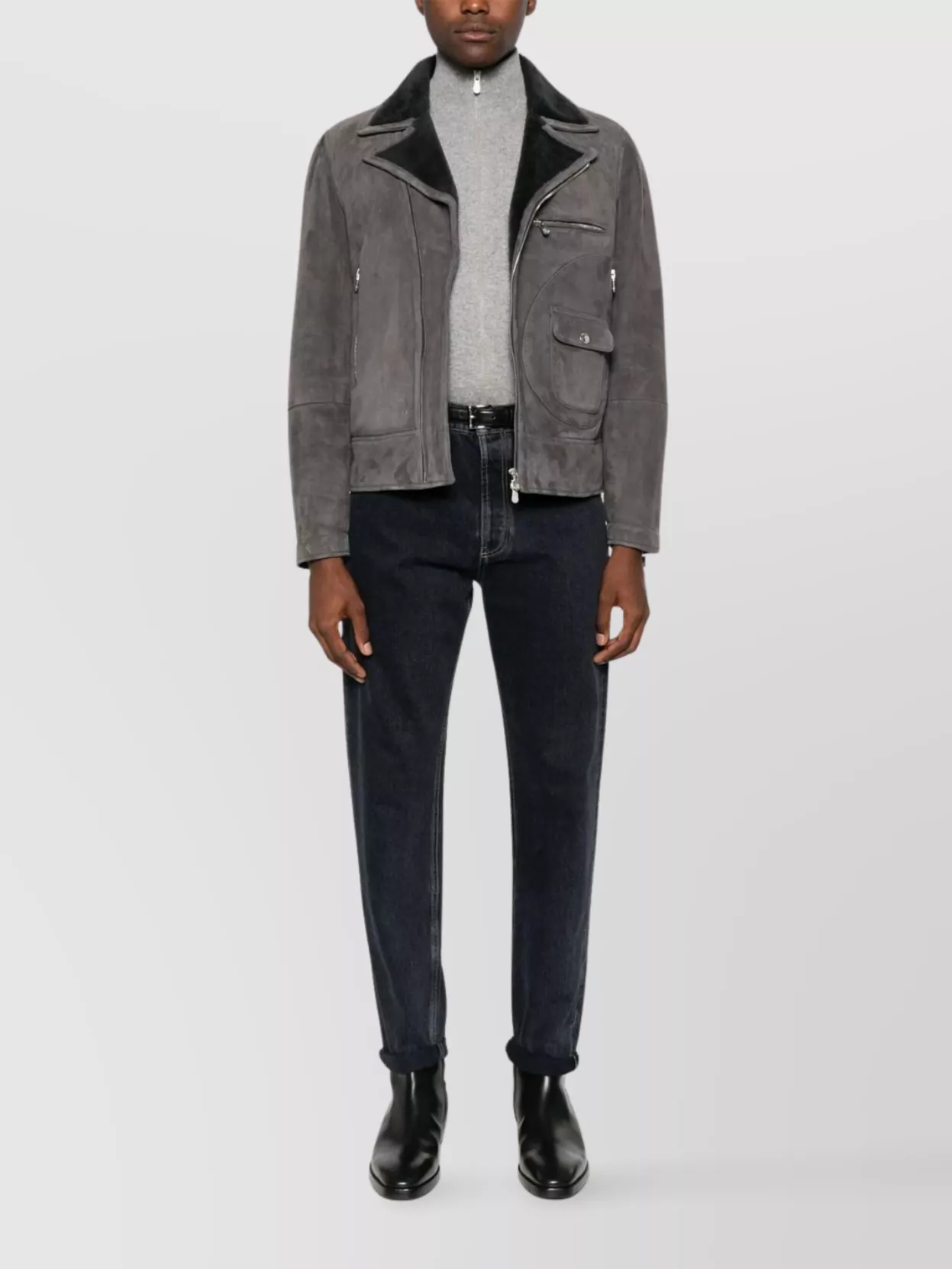 Brunello Cucinelli Five-pocket Denim Jeans With Belt Loops In Blue