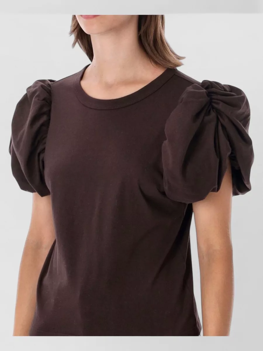 Rotate Organic Cotton Puff Sleeve T-Shirt