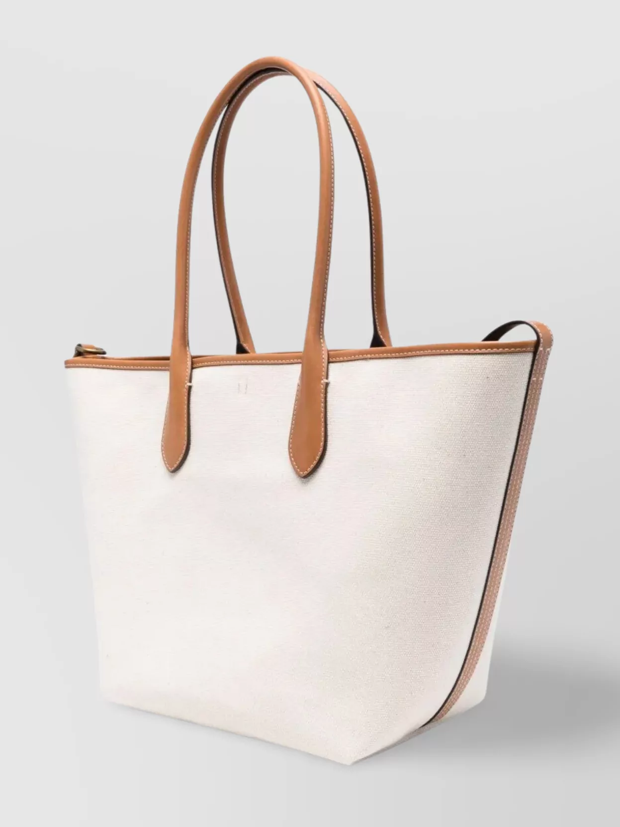 Ralph Lauren Stitched Canvas Tote Bag