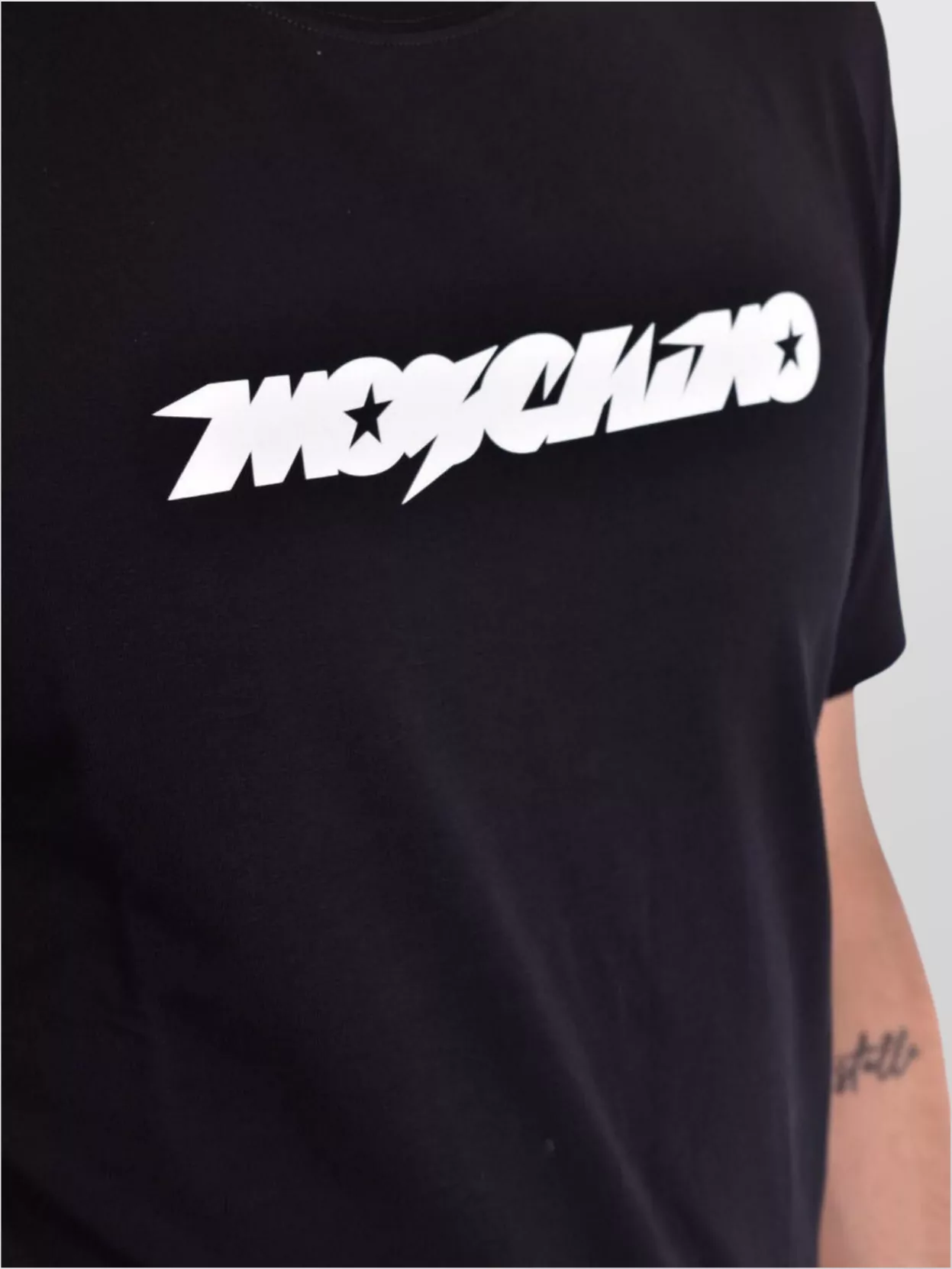 Moschino Crew Neck T-Shirt Short Sleeves
