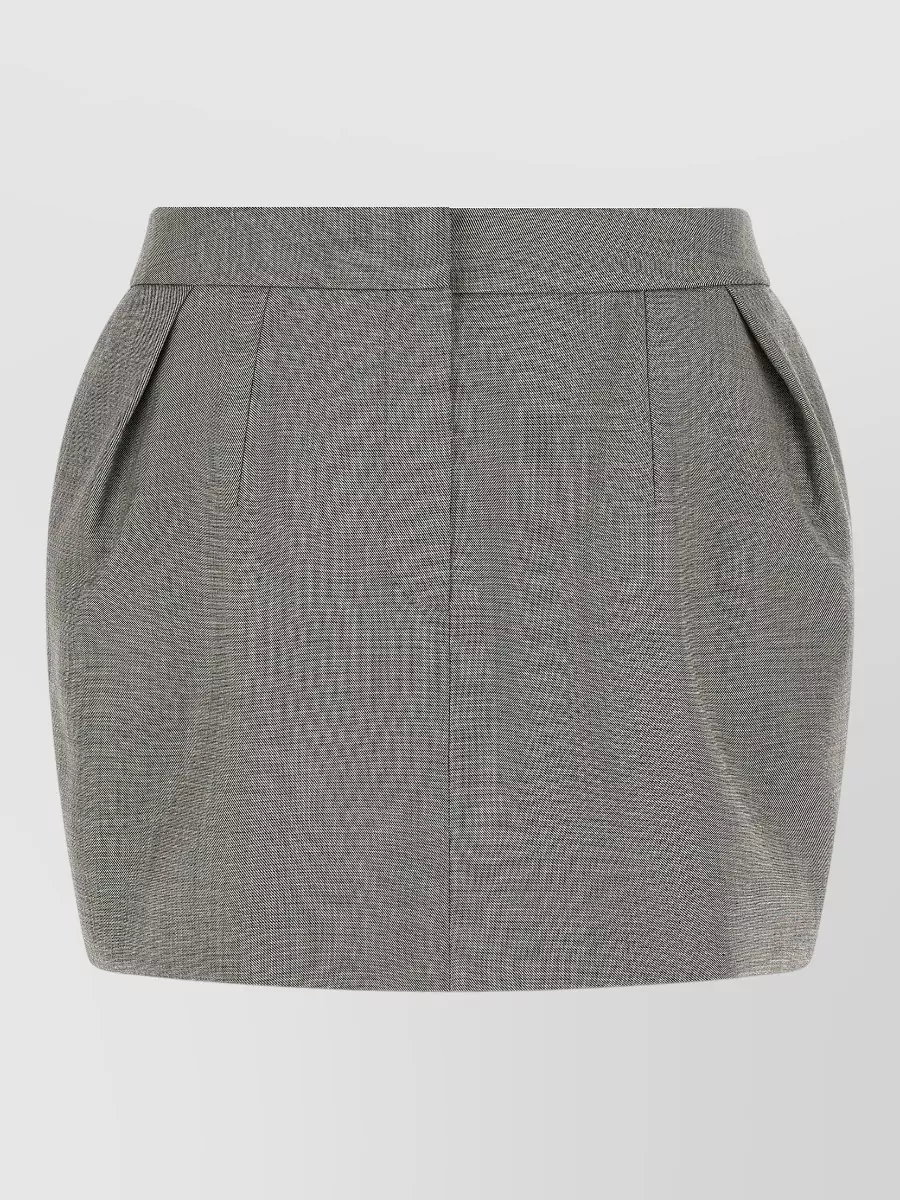 Magda Butrym wool mini skirt
