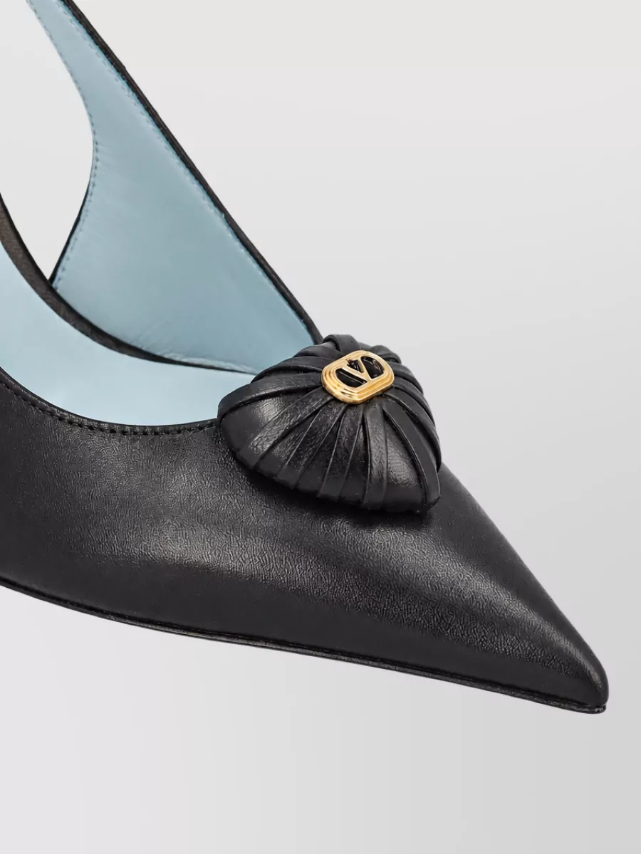 Valentino Garavani Leather Slingback Pumps