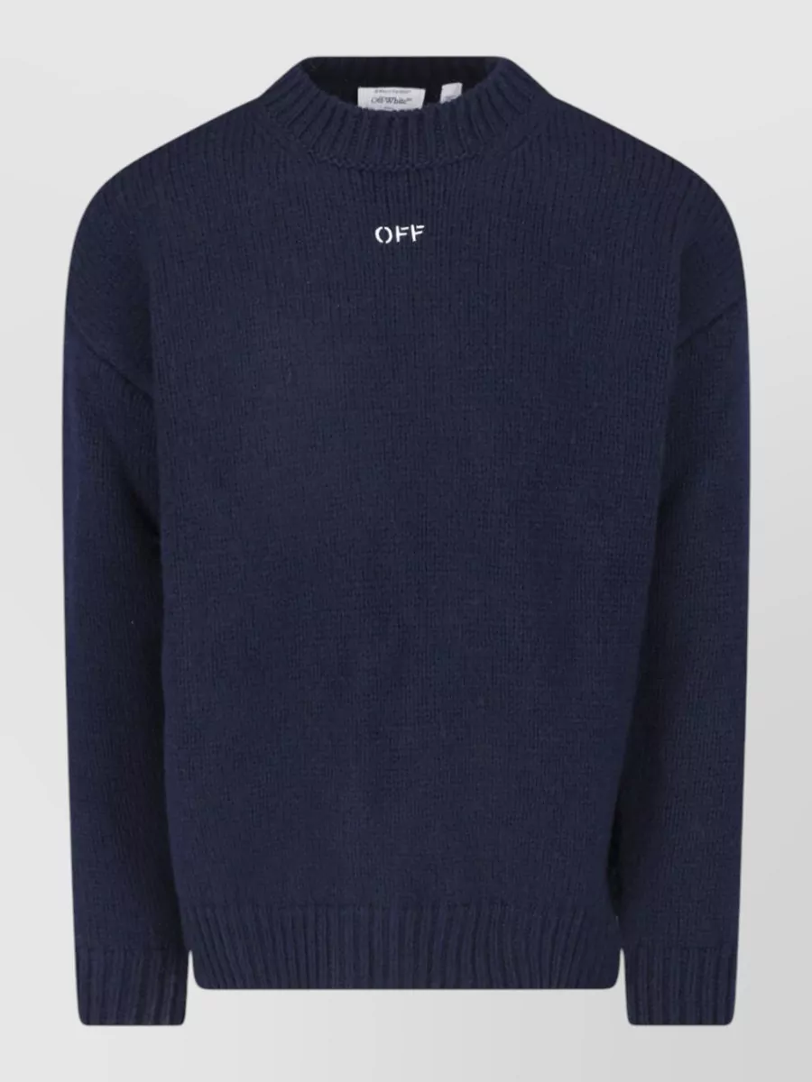 Off-White wool crewneck jumper