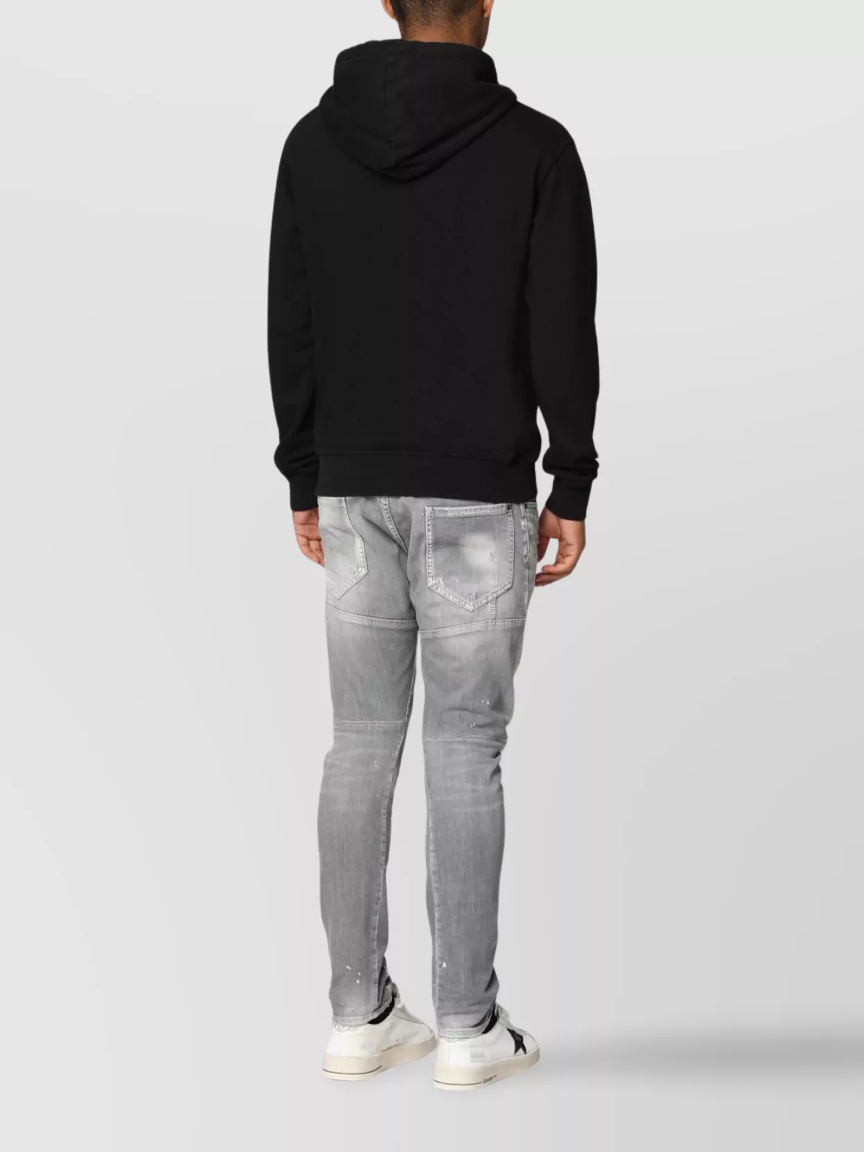 Dsquared2 Logo Print Hooded Sweater
