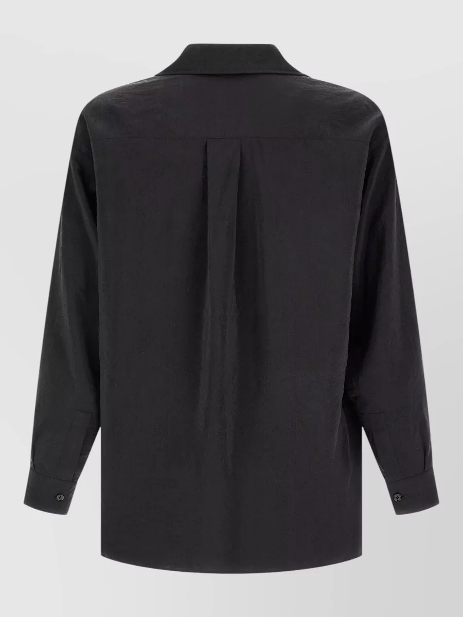 Lemaire Silk Long-Sleeve Shirt