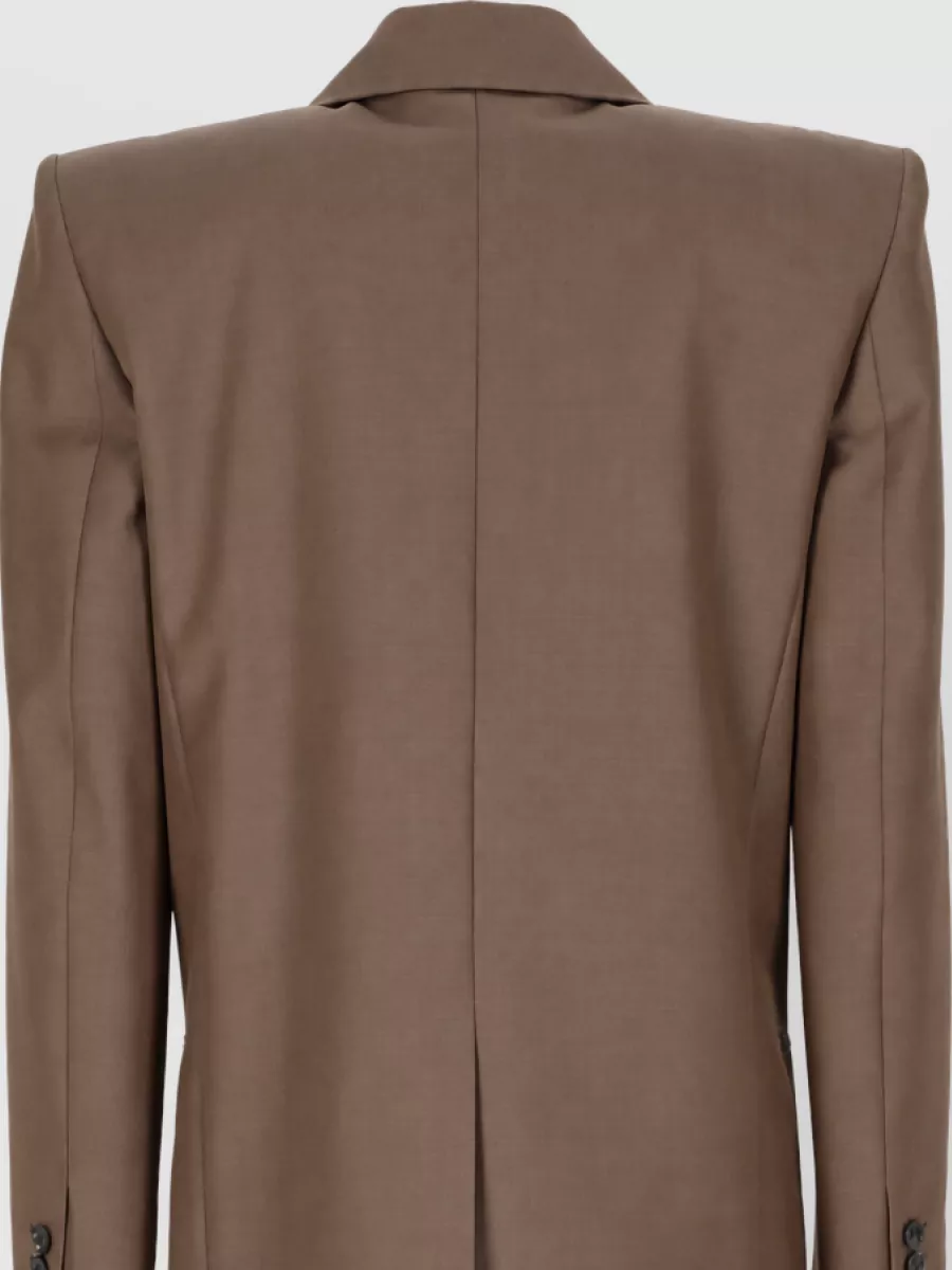 Saint Laurent Wool Mohair Suit Jacket