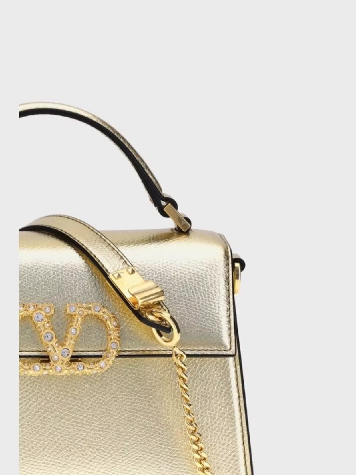 Valentino Garavani Structured Mini Handbag Top Handle