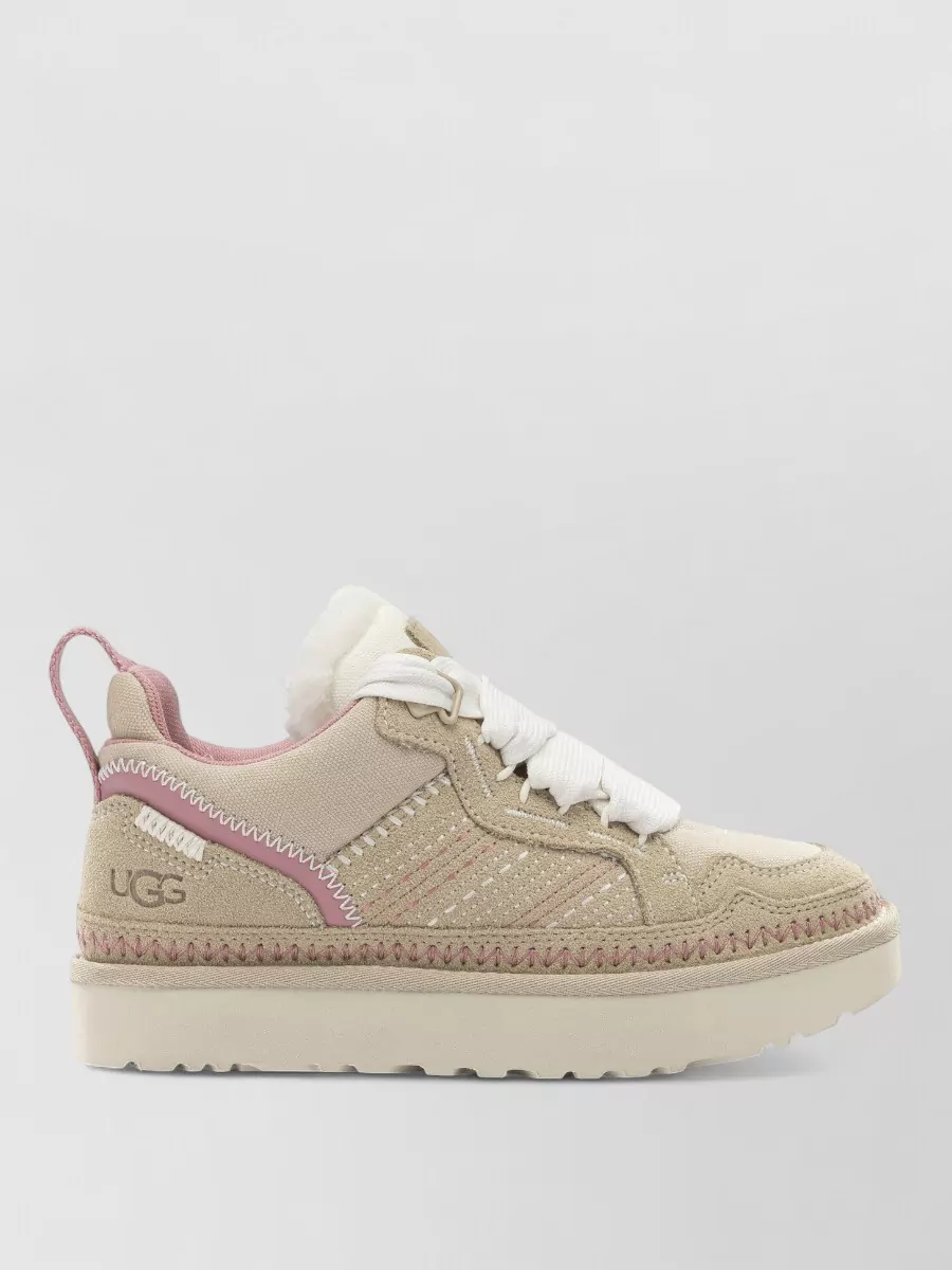 Ugg Sneakers Slip On Pull Tab Contrast Stitching