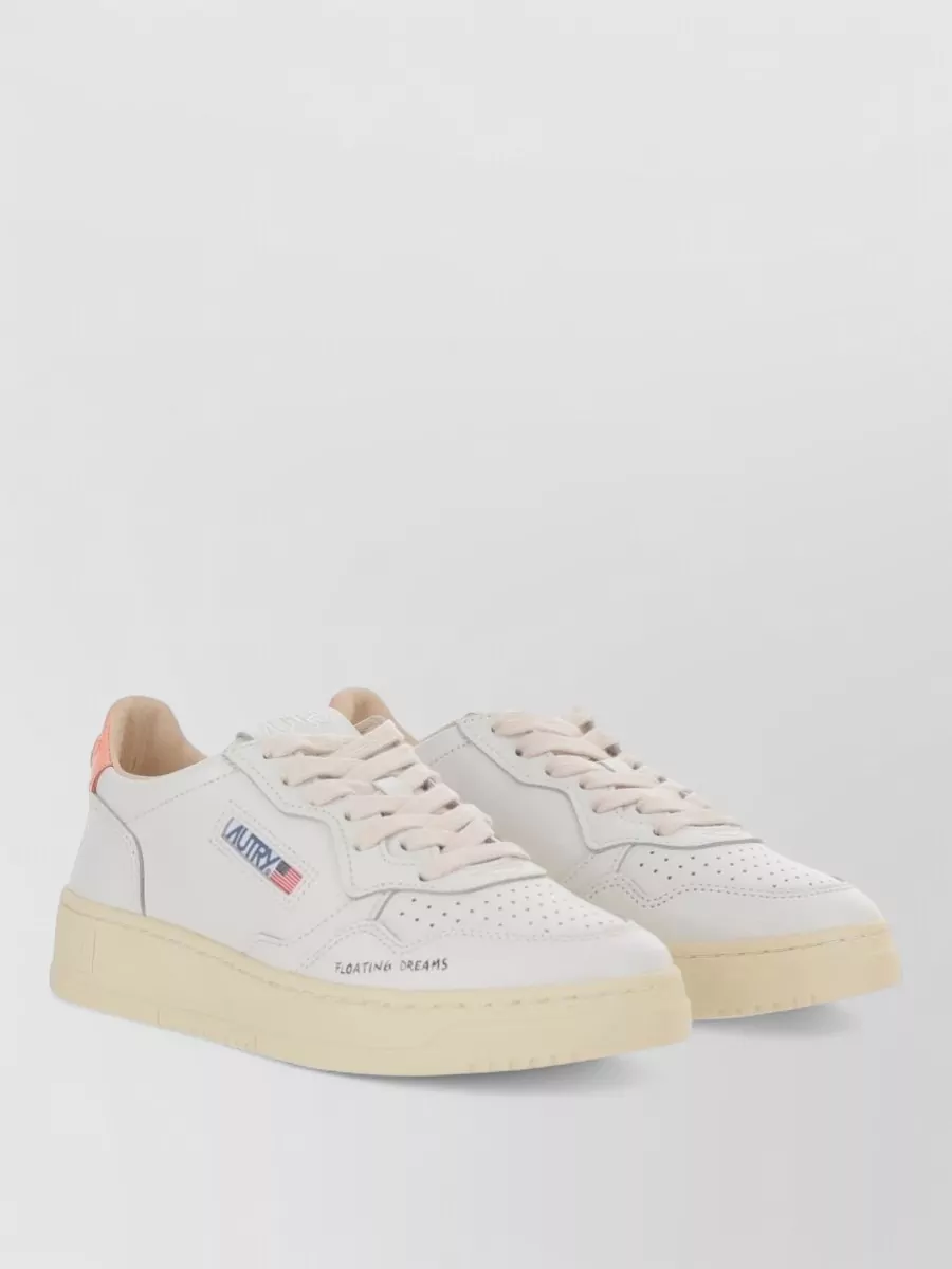 Autry leather panelled low-top sneakers