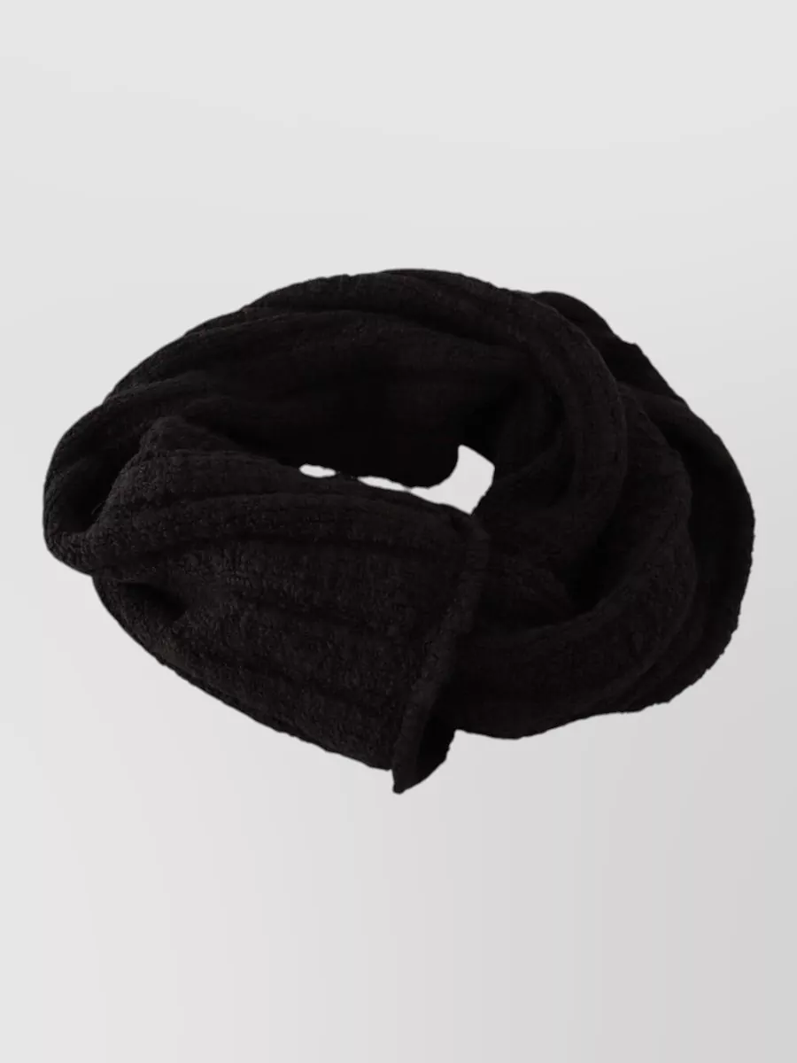 Dolce&Gabbana Virgin Wool Cable-Knit Scarf