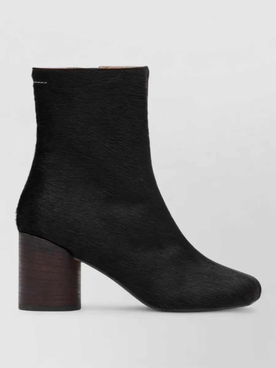 Mm6 Maison Margiela Calf Hair Ankle Boots