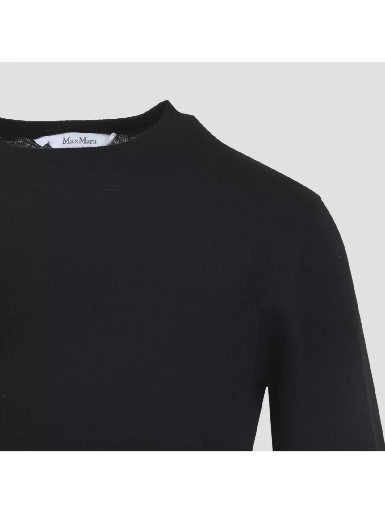 Max Mara Cashmere Crew Neck Slim Fit Sweater