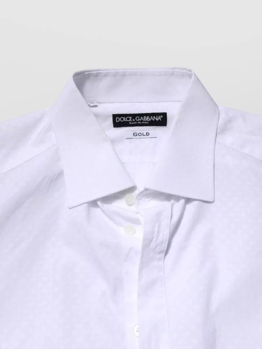 Dolce&Gabbana Cotton Long-Sleeve Formal Shirt