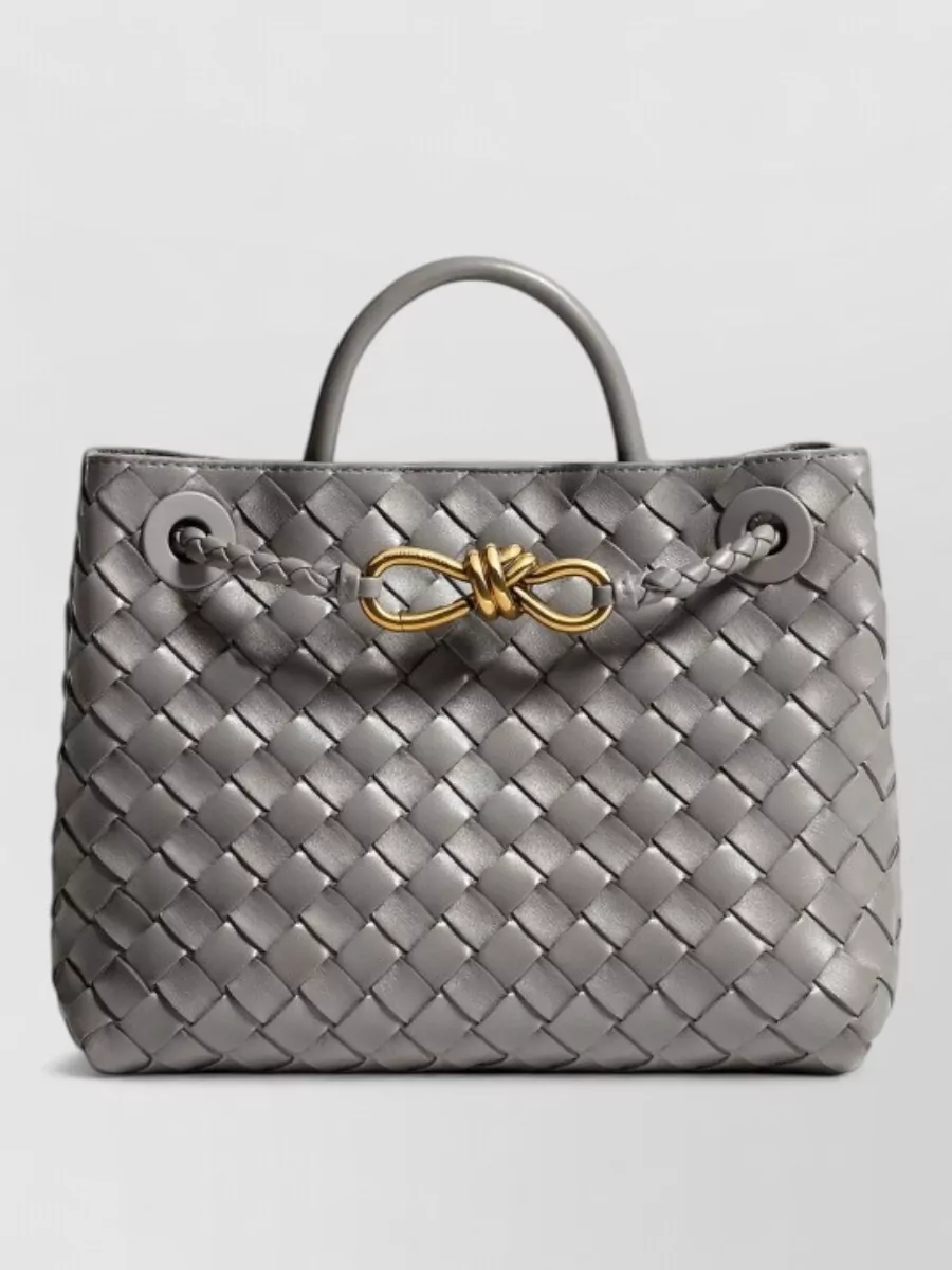 Bottega Veneta andiamo small leather tote bag