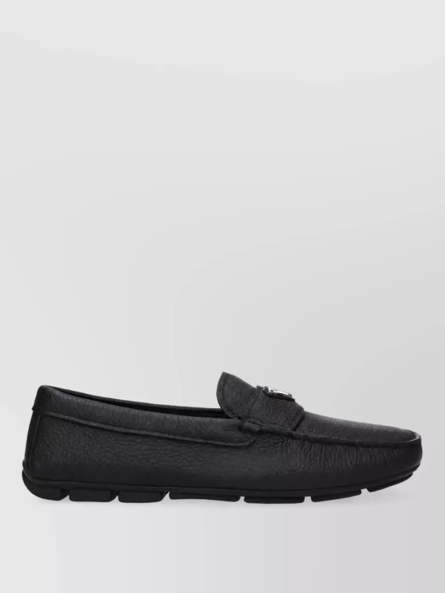 Prada Leather Slippers