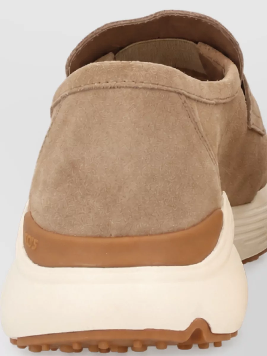 Tod's Leather Slip-On Sneakers