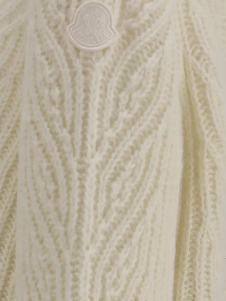 Moncler Cable-Knit Turtleneck Jumper