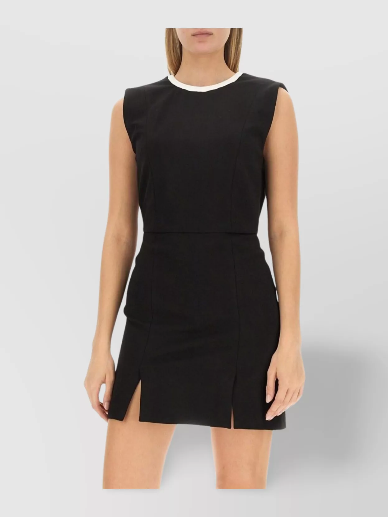 Msgm Short Cut Out Dress