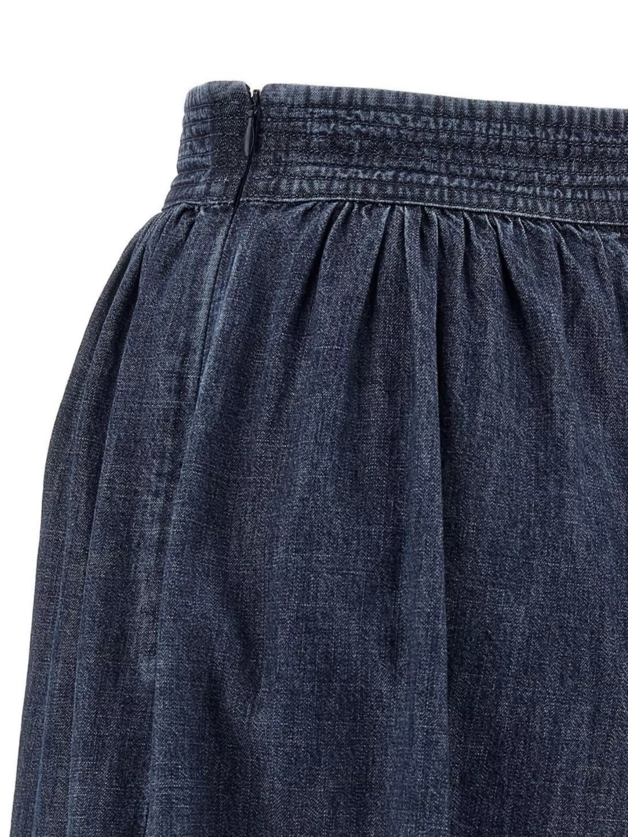 Valentino Chambray Denim Pants Elastic Cuffs