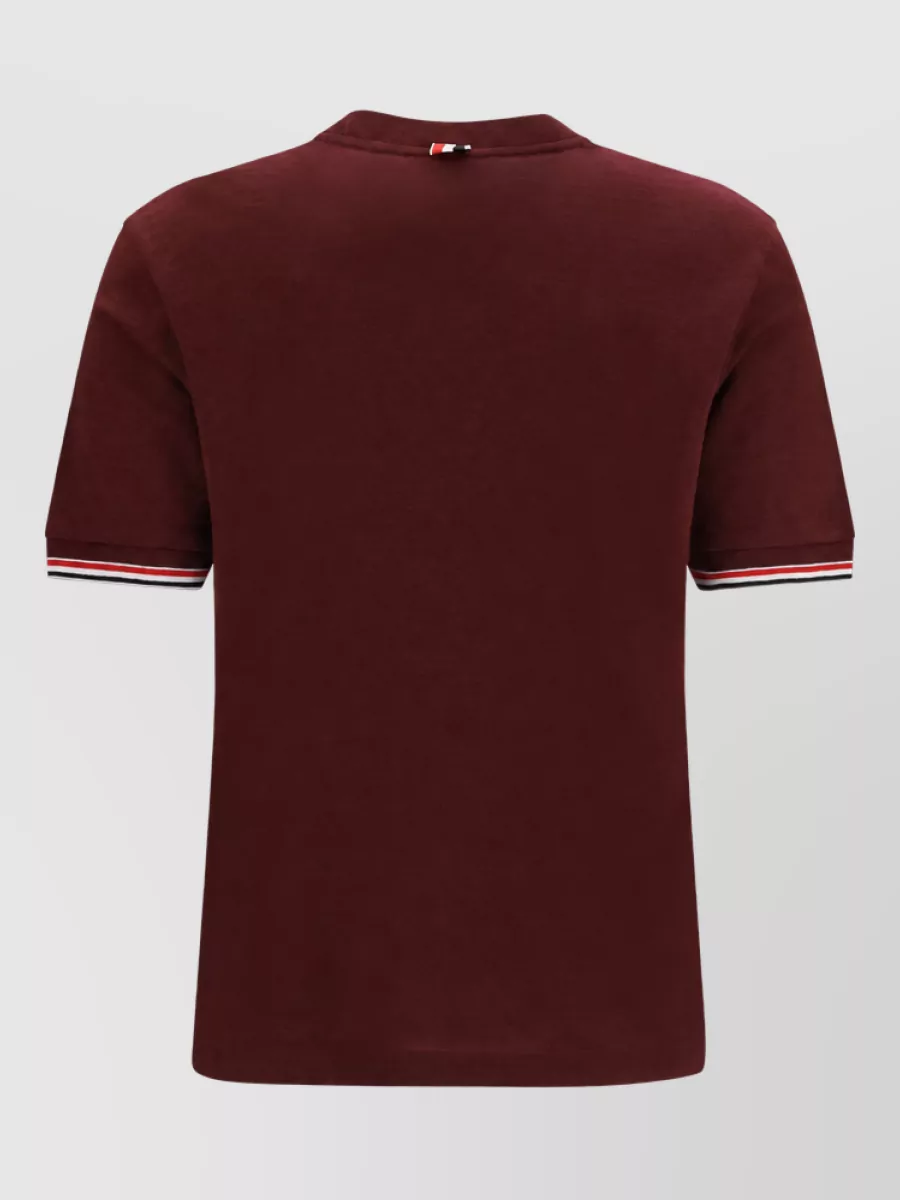 Thom Browne Merino Wool Short-Sleeve T-Shirt