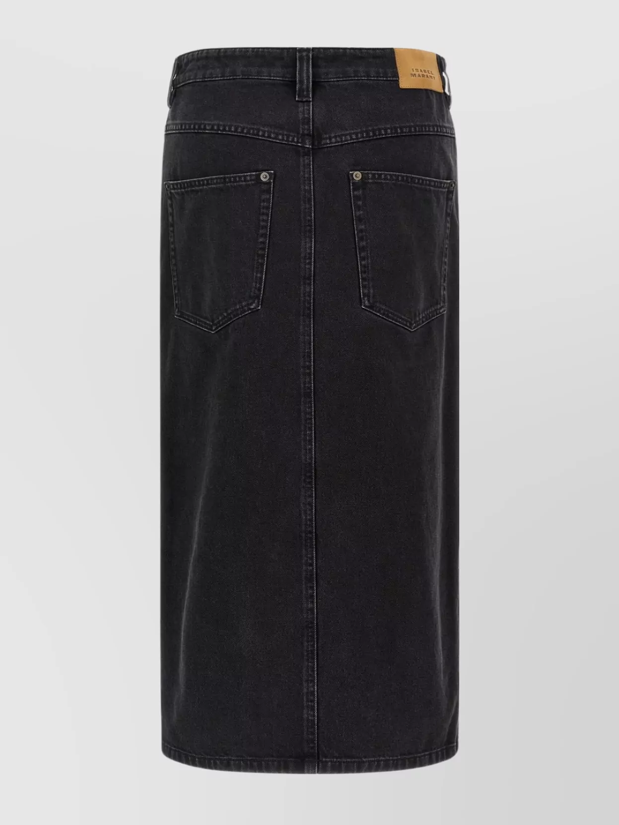 Isabel Marant Skirt With Front And Back Pockets In Black